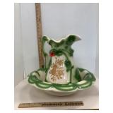 Vintage Wash Basin & Pitcher Unique Finish