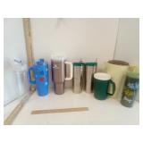 Assorted Lidded Thermal Cups,Plastic Cups &