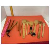 Wooden Spoons & Tongs