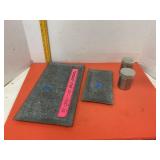Metal Trays & Salt / Pepper Shakers
