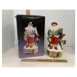 Ole St. Nick Christmas Musical Santa Figurine