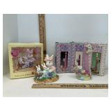Easter Candle Climbers & Heart Patch Place Bunnies