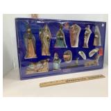 13 Ct Porcelain Nativity Set