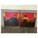 Cigar Bar 'Evening Lounge' Brent Lynch Canvas