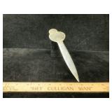 Vintage Metal Letter Opener Swan