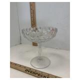 Fostoria ? Glass Pedestal Candy Dish