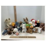 Many TY Beanie Babies
