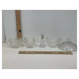 Fostoria ? Glass Sugar & Creamer & More