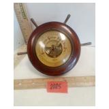 Stellar Ship's Wheel Barometer