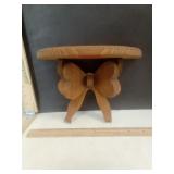 Wooden Wall Hanging Bow Shelf