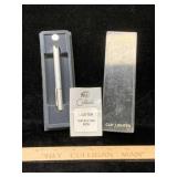 Vintage Colibri Clip Lighter & Packaging