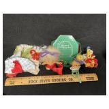 Dobson 5th Ave mini Hat Box & Troll Dolls