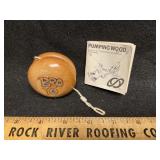 Custom Wooden Yo-yo & Tom Kuhn Pumping Wood