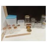 Ball, Jam & Spice Lidded Jars & Plastic Storage