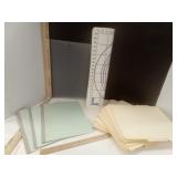 Pattern Cutting Board Mat, Manilla Folders &