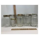 KC Ball Kerr Mason Canning Jars