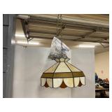 Swag Pendant Stained Glass Fixture