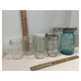 Ball #13 Zinc Lid & Kerr Mason Canning Jars