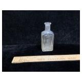 Antique ? Glass Frostilla Lotion Bottle