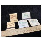 Matchbooks Coachman Restaurant & Executive Inns
