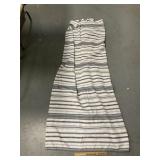 Sonoma Black & White Stripes Shower Curtain