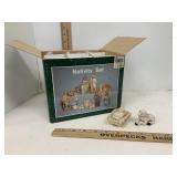 11 Piece Nativity Set In Box