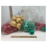 Satin Finish Wrapped Ornaments