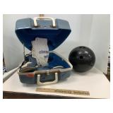 AMF Bowling Ball 14Lb & Case & Shoes 7.5
