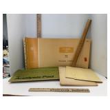 Vintage Analysis Pads Columnar Buff 7221 N