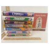 Disney, MGM & United Features  VHS MOVIES 7 &