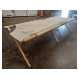 Military Wooden Army Cot