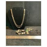 Haskell Style Bracelet & Wire Work Necklace N