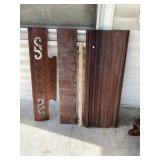 Antique Pump Organ Panels & Parts