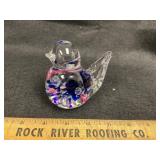 Prestige Art Glass 2000 Hand Blown Bird