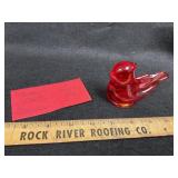 Cardinal of Love Titan 1998 Ruby Glass