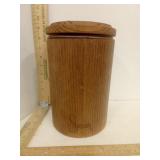 Cornwall Wood & Plastic Sugar Canister