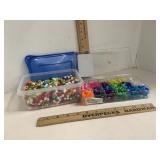 Plastic Pony Beads In Bins Pony Beads