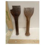 Specialized Notched Stone Mason Chisel & Flat