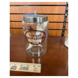 A.S. Aloe Co Glass Sundry Jar