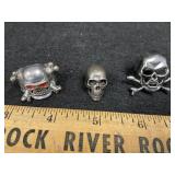 Skull & Cross Bones Rings & Skull Pendant
