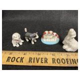 Critters Dogs & Cat Ceramic & Resin