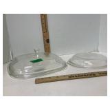 Pyrex & Square Casserole Glass Lids