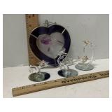 Stained Glass Hummingbird Hanger & Other Glass