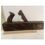 Antique Wooden Jack or Floor  Plane w rear H