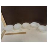 AnchorHocking FireKing Milkglass  Handled Soup