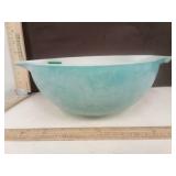 Pyrex Turquoise Amish Butterprint Cinderella  2