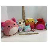 Squishmallows Bergit Marcia Corinna Florent Madven