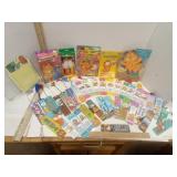 Garfield Notepad, Photo Album, Colored Pencils,