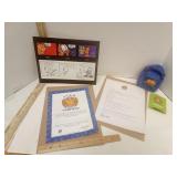 Garfield Club Letters, Wall Art, Backpack