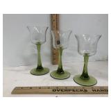 Partylite ? Stemmed Candle Holders 3